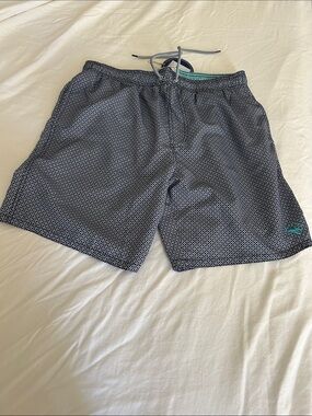 Ted Baker Men's Swim Shorts - Navy Geo Print size 4 (34 waist)